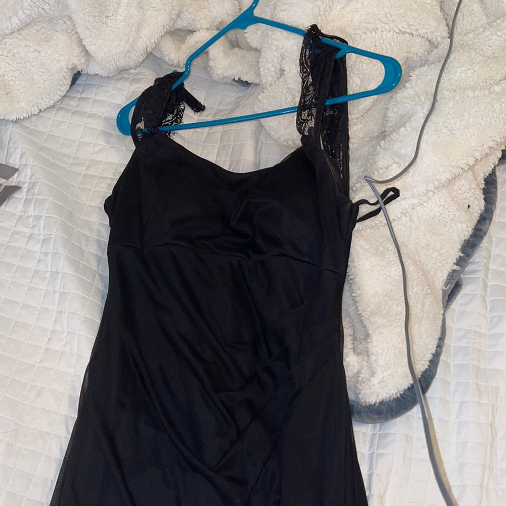 Long elegant cocktail dress